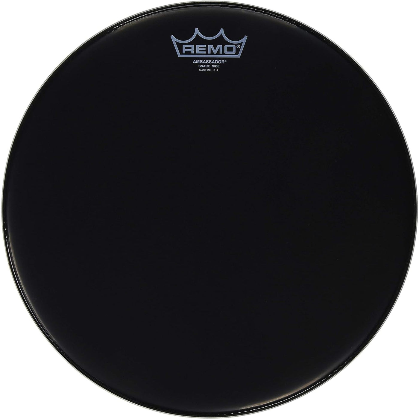 Remo SA0413TD Ambassador Snare Side Drum Head - Ebony, 13"