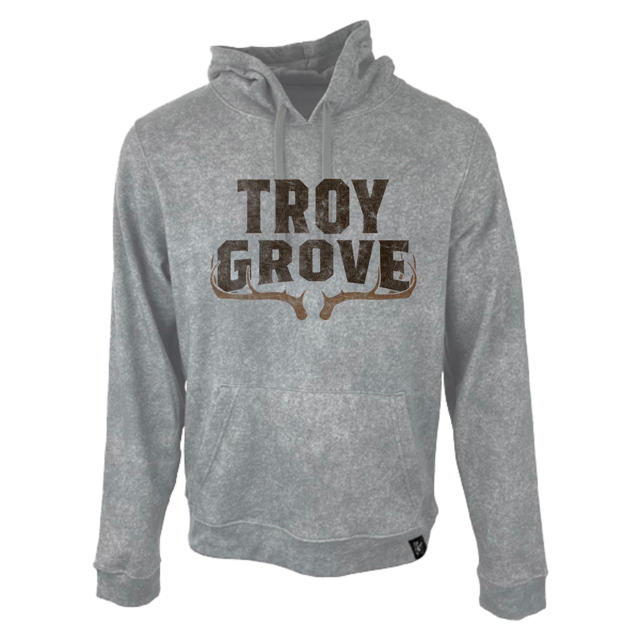 Troy Grove - Logo Hoodie - Vintage Gray – Interstate Music