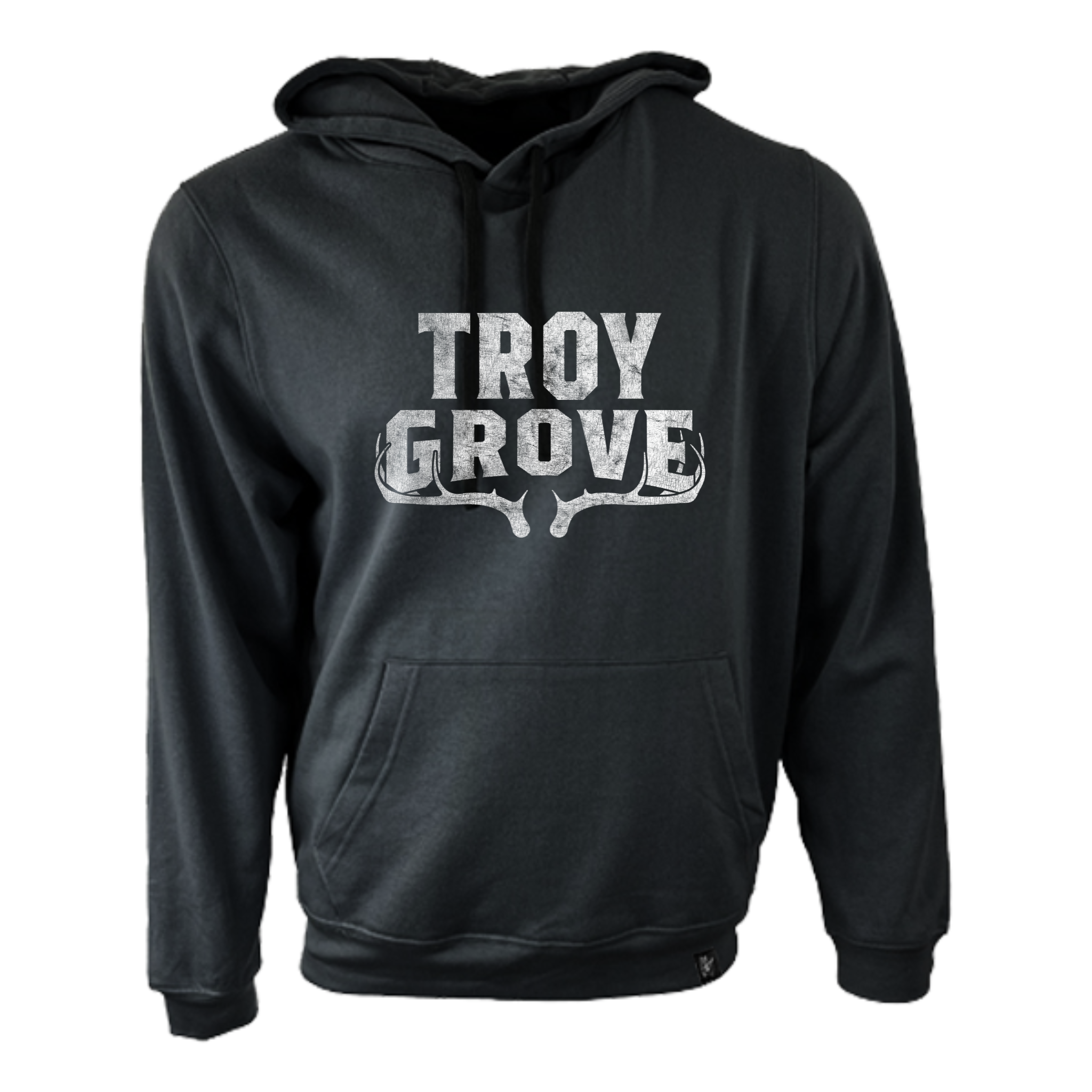 Troy Grove - Logo Hoodie - Solid Black – Interstate Music