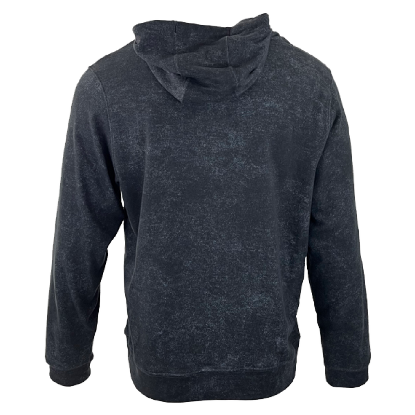 Long Cattle Vintage Black Hoodie