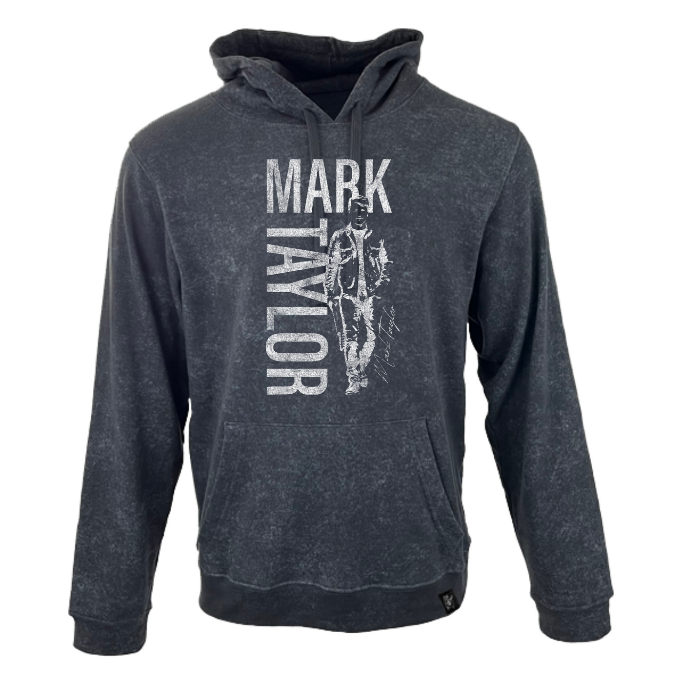 Mark Taylor - Outline Hoodie - Vintage Black