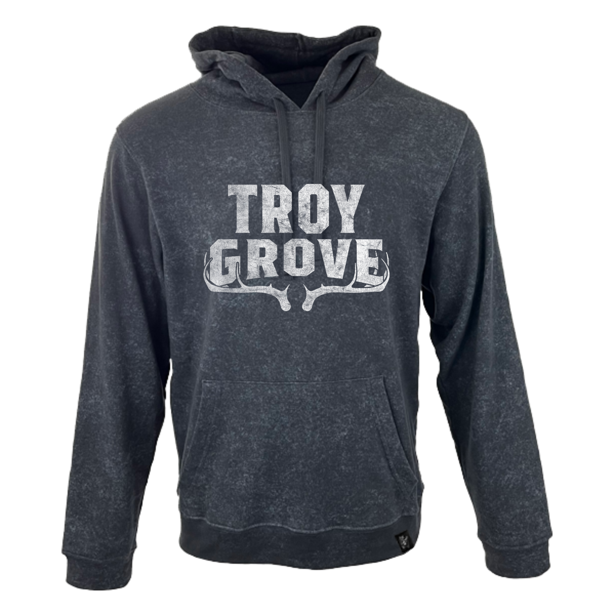 Troy Grove - Logo Hoodie - Vintage Black – Interstate Music