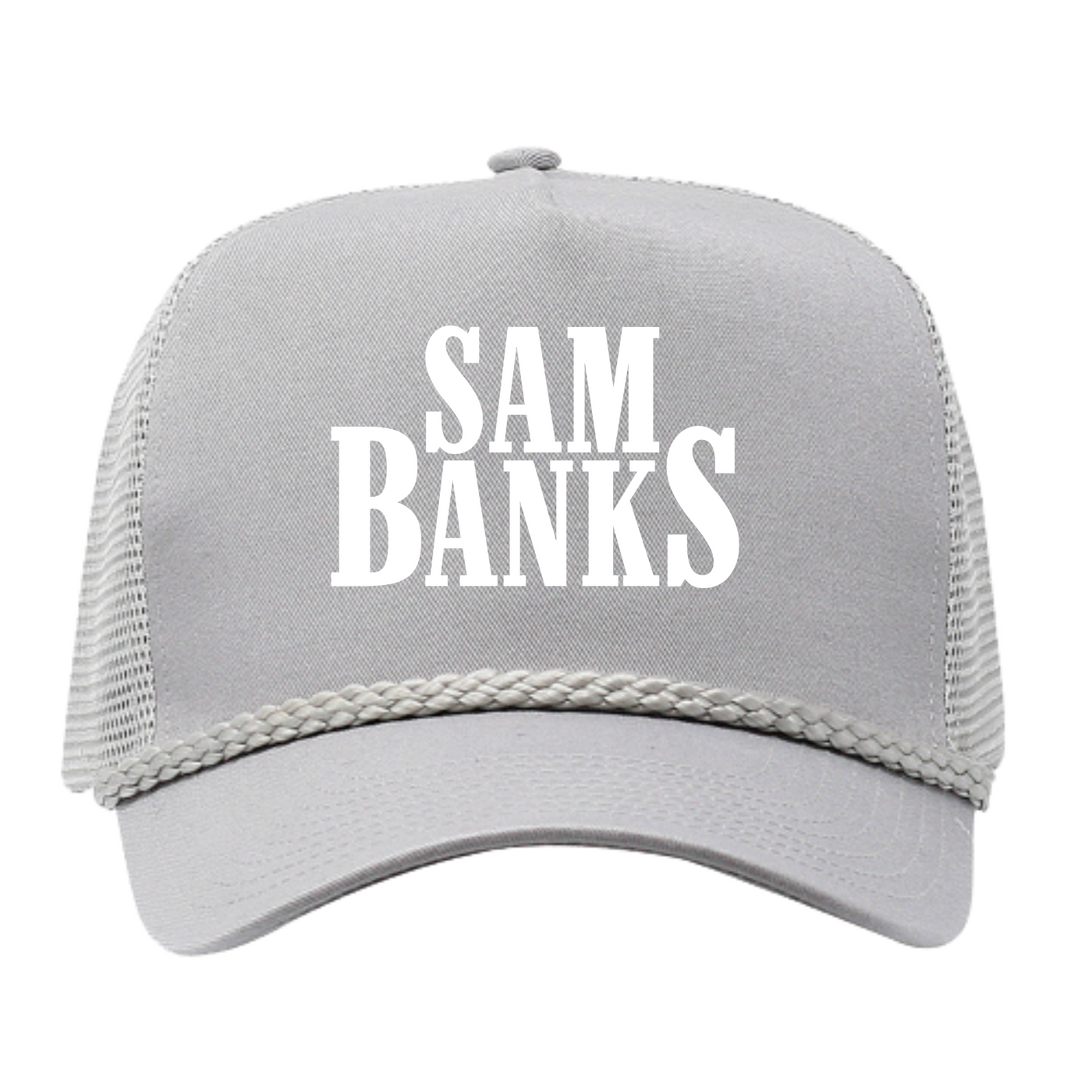 Sam Banks - Stacked Logo Hat - Gray