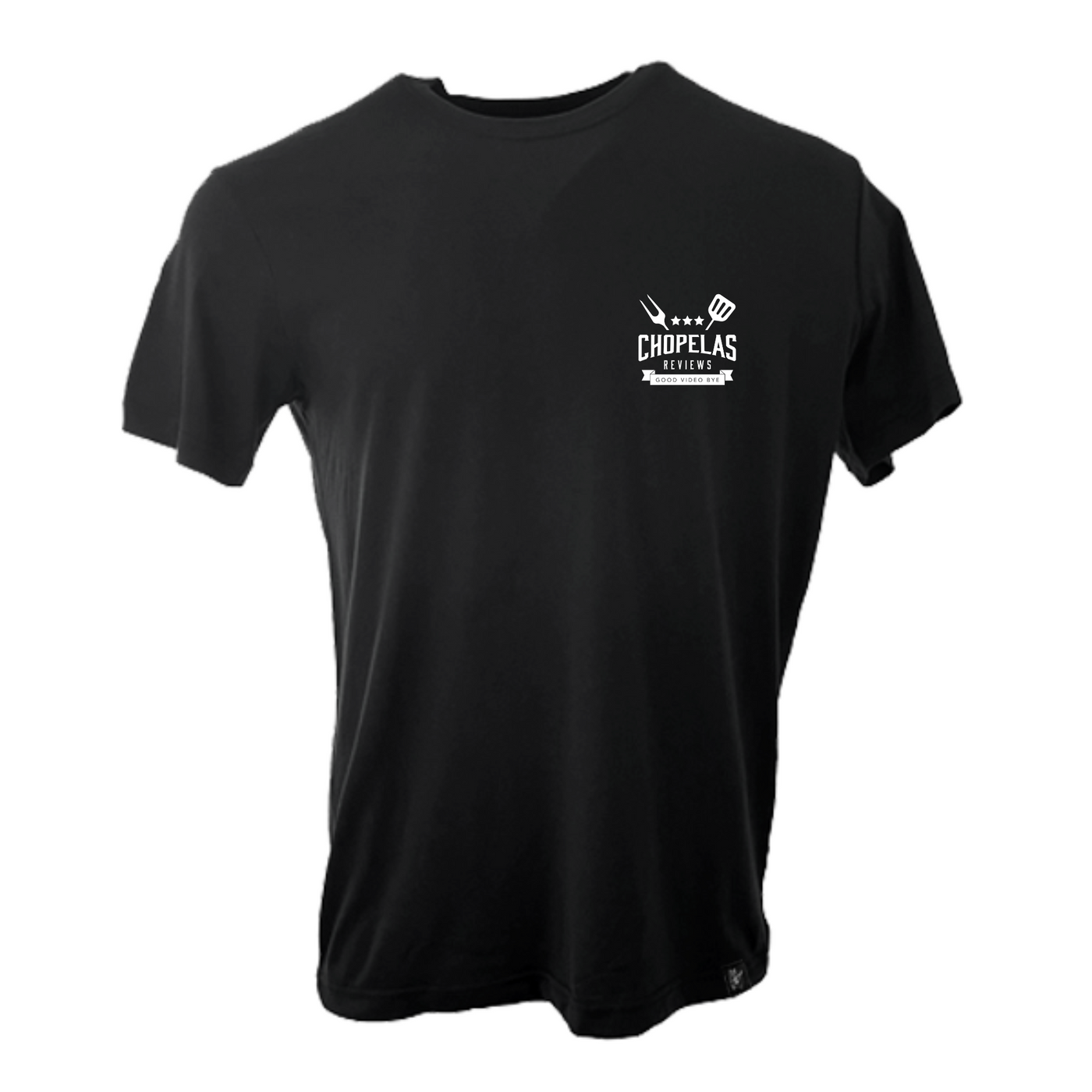 Justin Chopelas - Logo Shirt - Solid Black