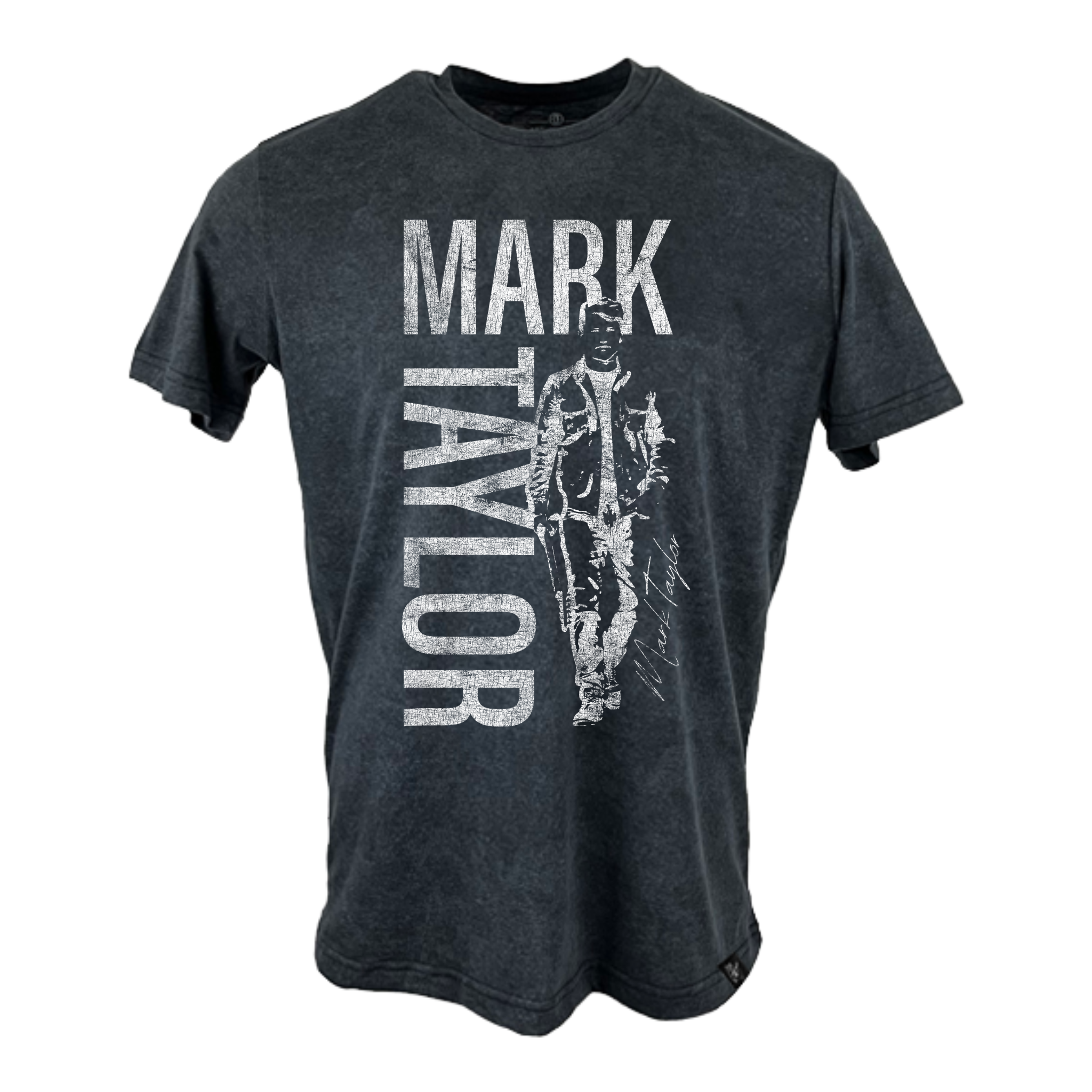 Mark Taylor - Outline Shirt - Vintage Black – Interstate Music