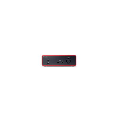 Focusrite Scarlett Solo Studio Bundle (4th Gen) USB Audio Interface with Mic & Headphones, Professional Quality Audio Equipment for Studio Musicians, Guitarists, & Producers