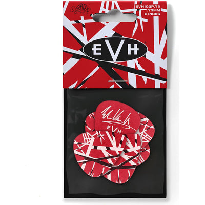 Dunlop EVH Tortex Frankenstein Guitar Picks, .73mm (6-Pack)