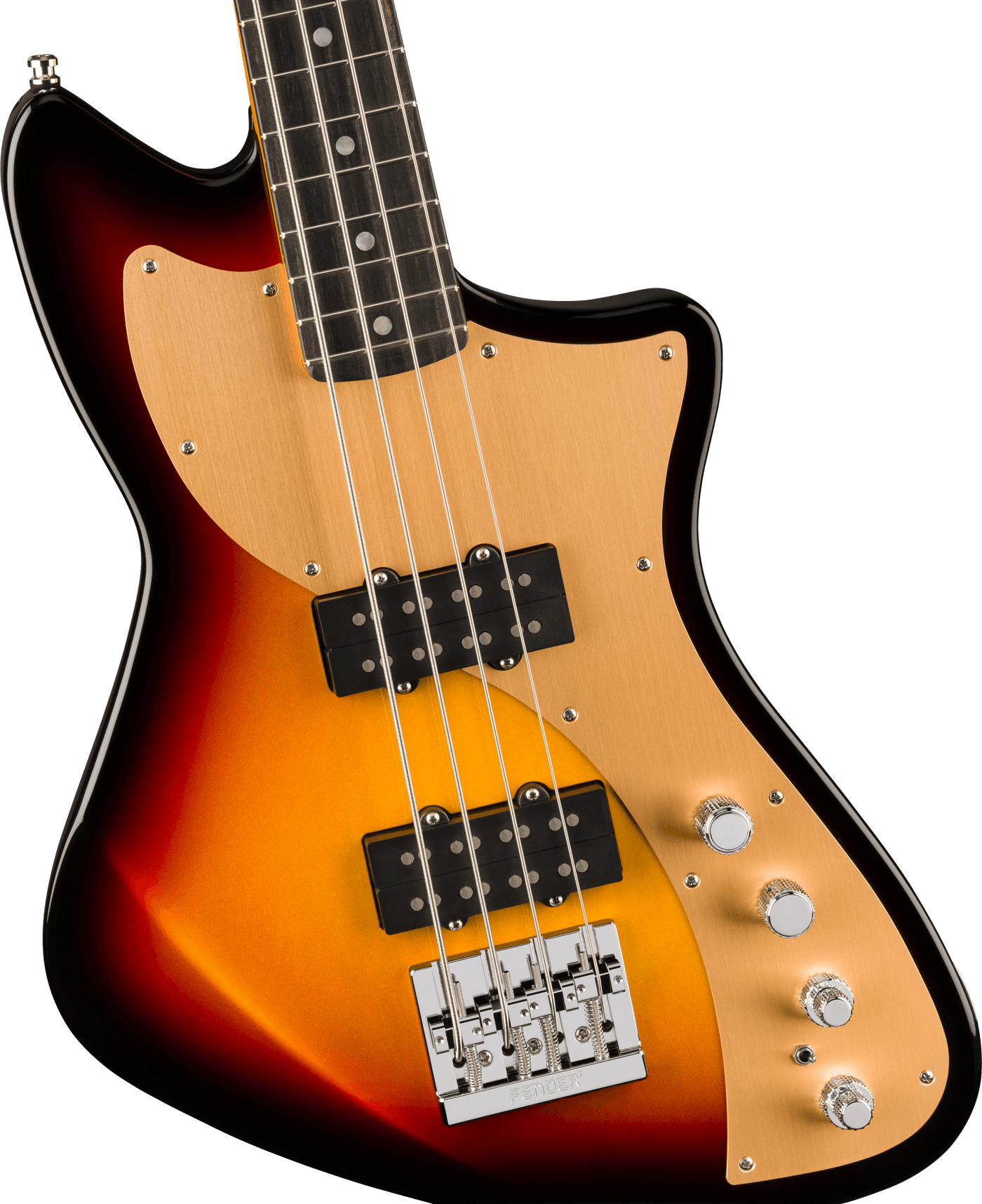 Fender American Ultra II Meteora Bass, Ebony Fingerboard, Ultraburst