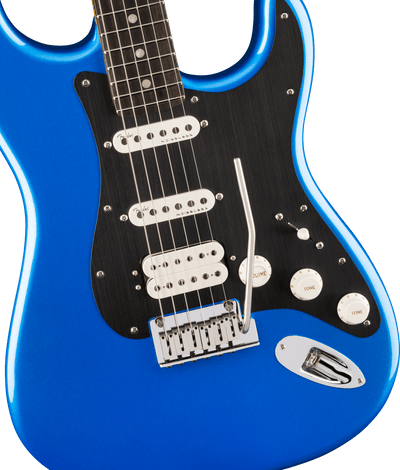 Fender American Ultra II Stratocaster HSS, Ebony Fingerboard, Noble Blue