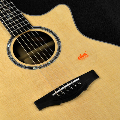 Kepma Elite All-Solid Grand Auditorium Guitar, Natural Finish