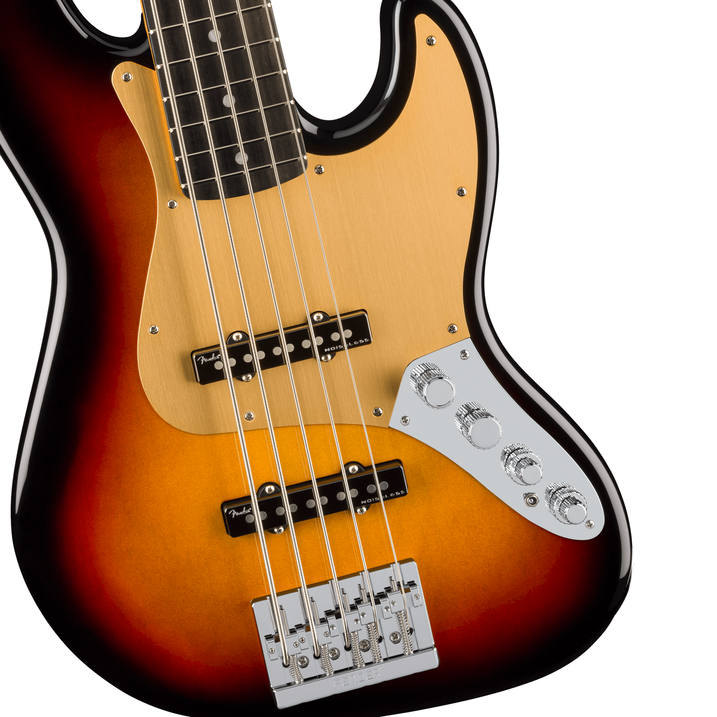 Fender American Ultra II Jazz Bass V, Ebony Fingerboard, Ultraburst