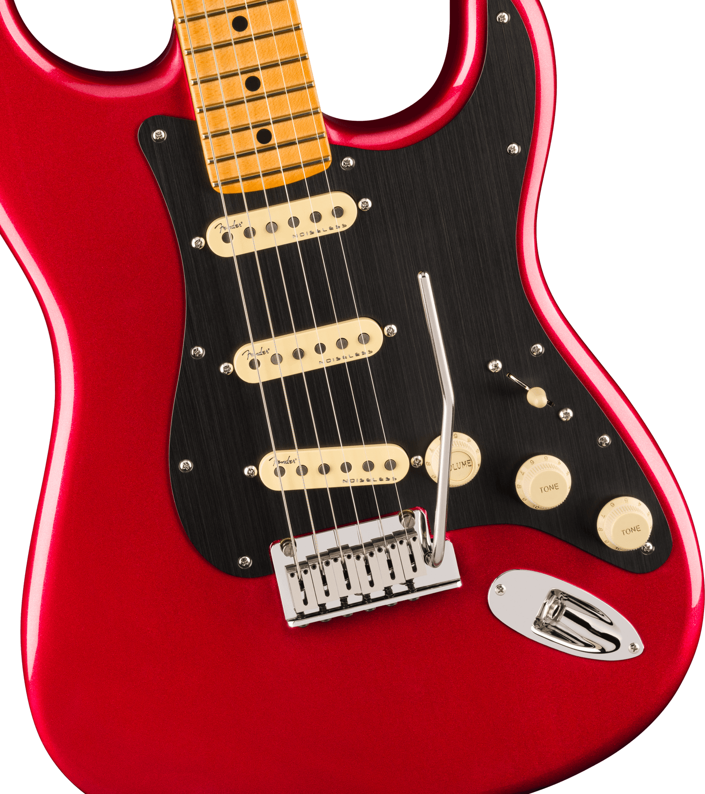 Fender American Ultra II Stratocaster, Maple Fingerboard, Sinister Red