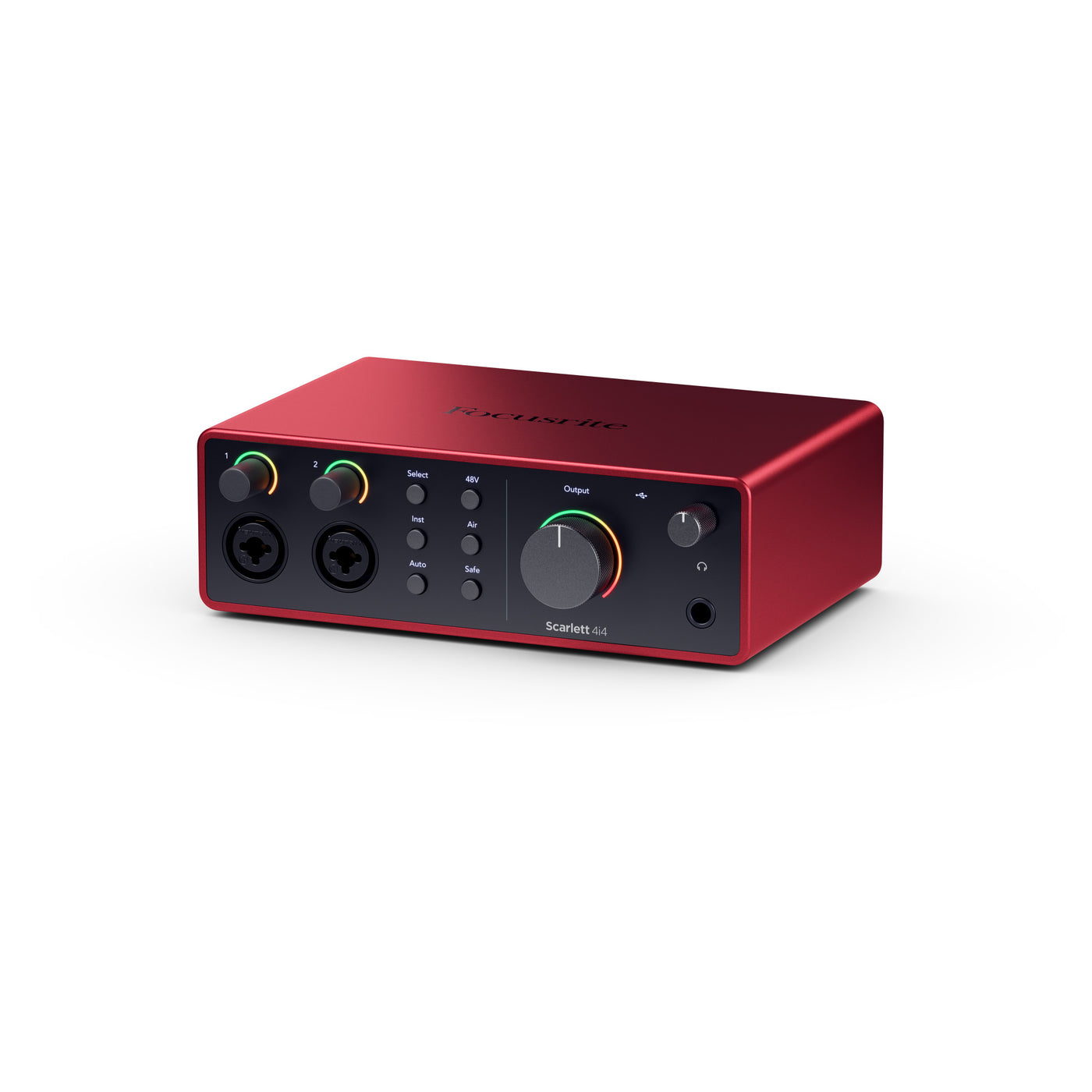 Focusrite Scarlett 4i4 (4th Gen) USB Audio Interface, Professional Quality Audio Equipment for Studio Musicians, Guitarists, & Producers