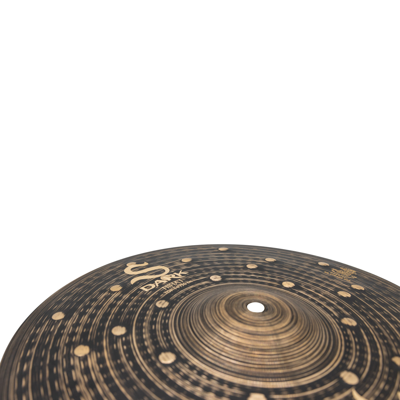Zildjian SD14HPR S Dark Hi Hat Cymbal Top for Drum Set, 14"