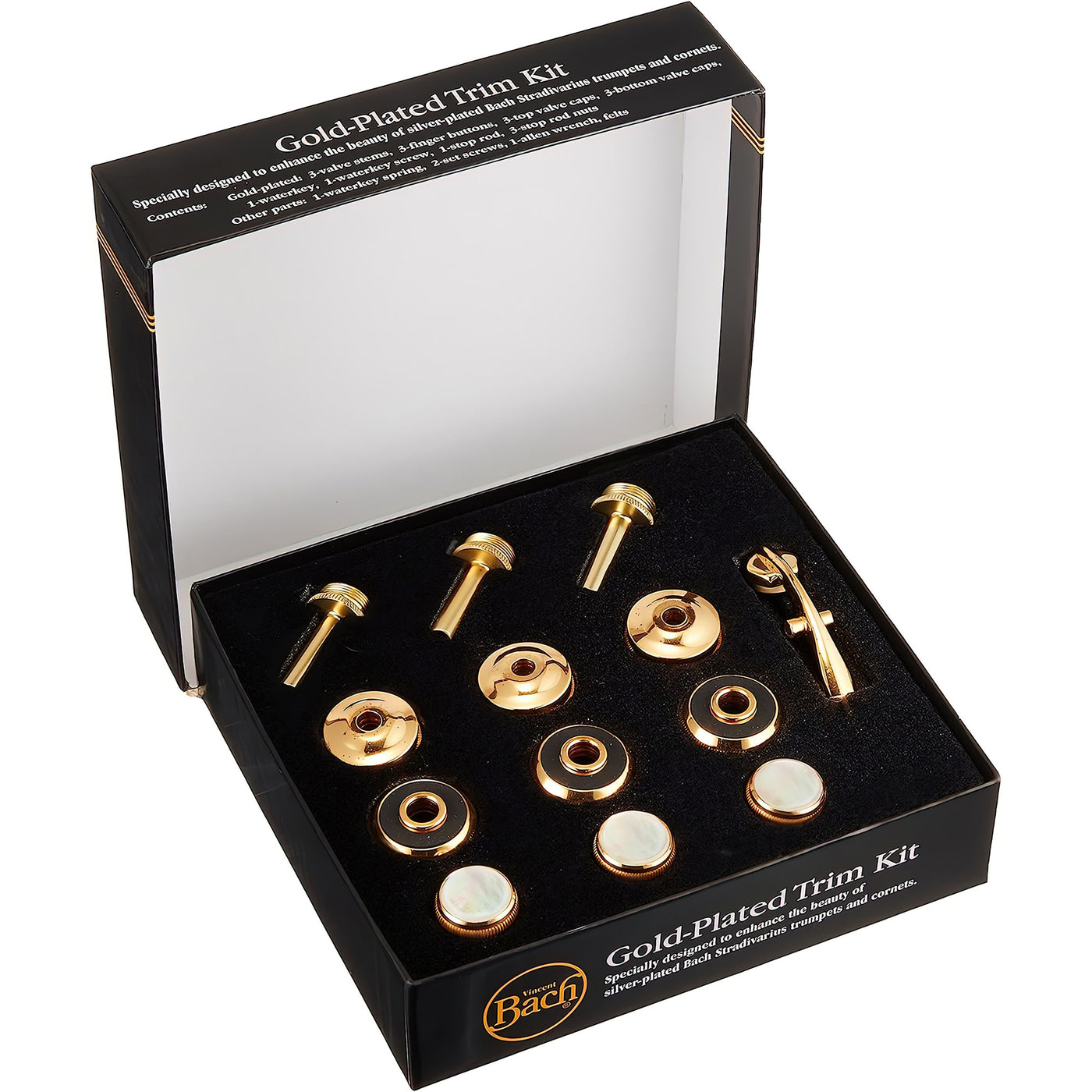 Bach Stradivarius Trumpet Gold Trim Kit (1812G)