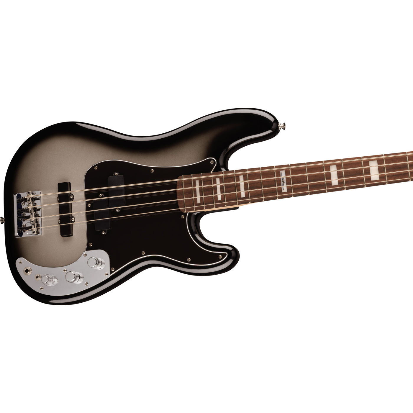 Fender Troy Sander Precision Bass Guitar, Silverburst (0143120391)