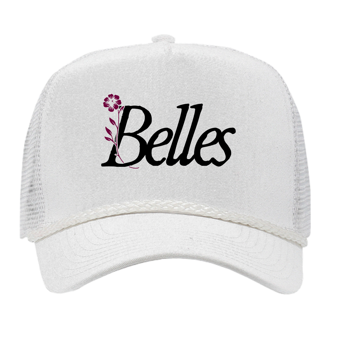 Belles - Logo Hat - White