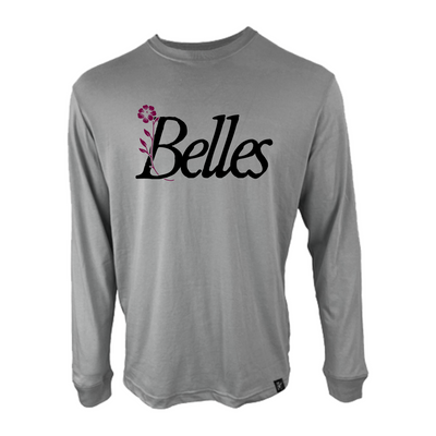 Belles - Logo Long Sleeve - Solid Gray