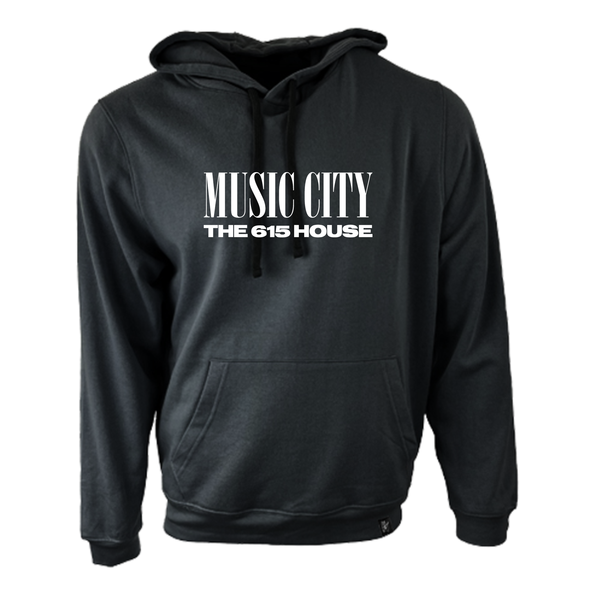 THE 615 HOUSE - Music City Hoodie: Solid Black – Interstate Music