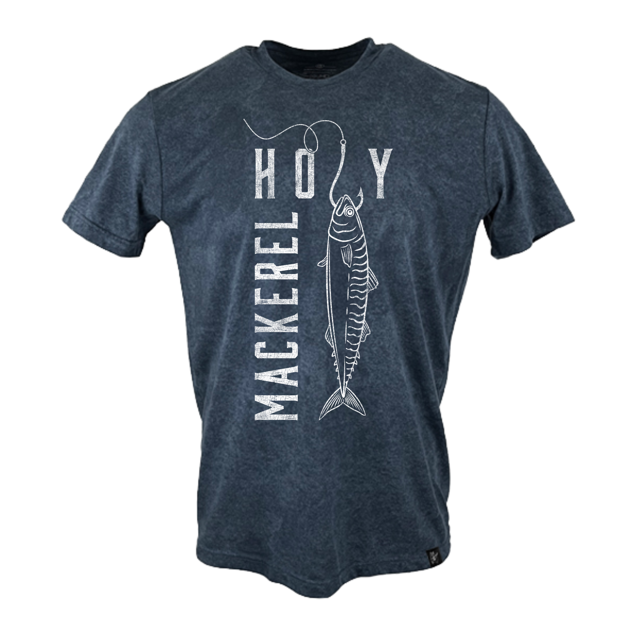 Justin Chopelas - Holy Mackerel - Vintage Navy - T-Shirt – Interstate Music