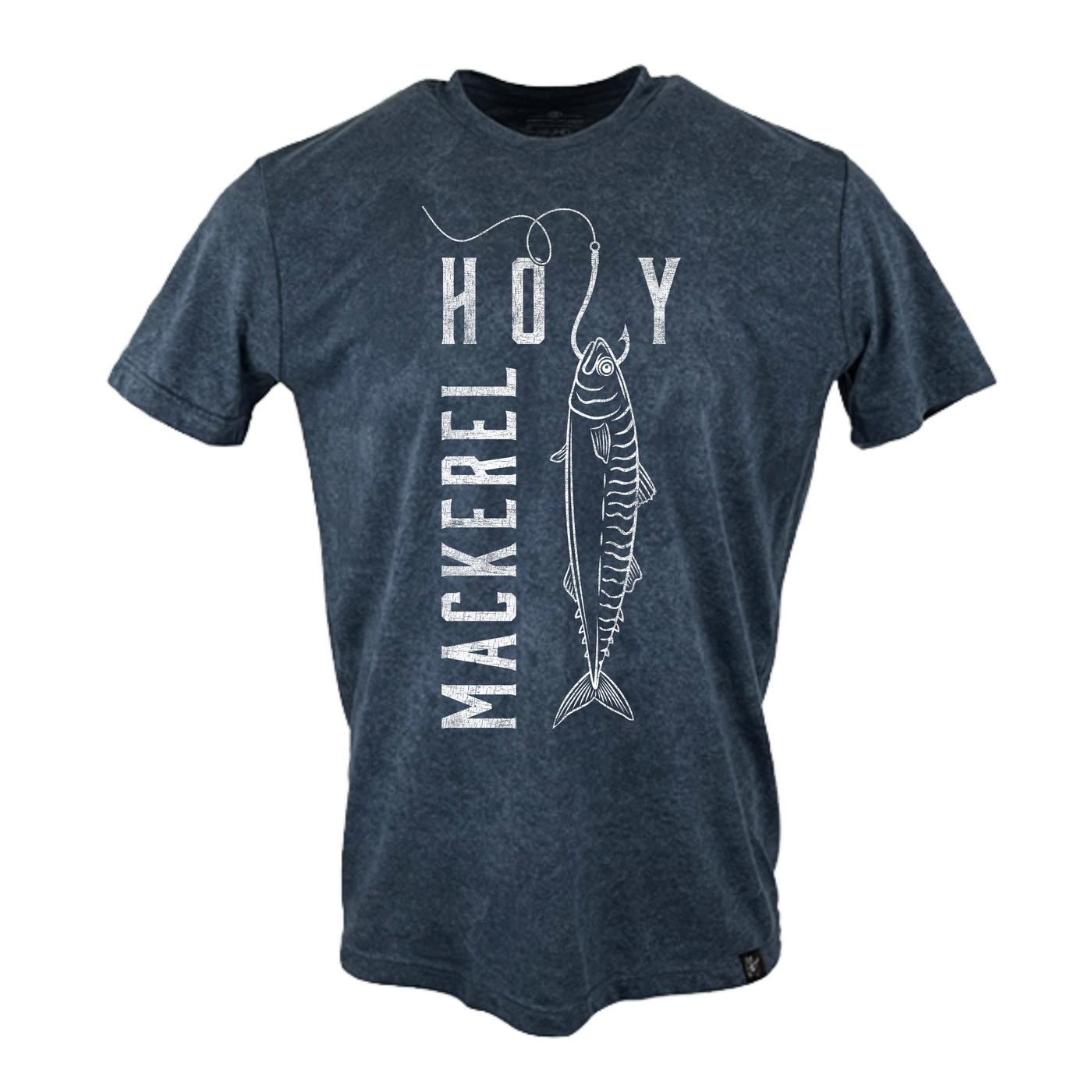 Justin Chopelas - Holy Mackerel - Vintage Navy - T-Shirt