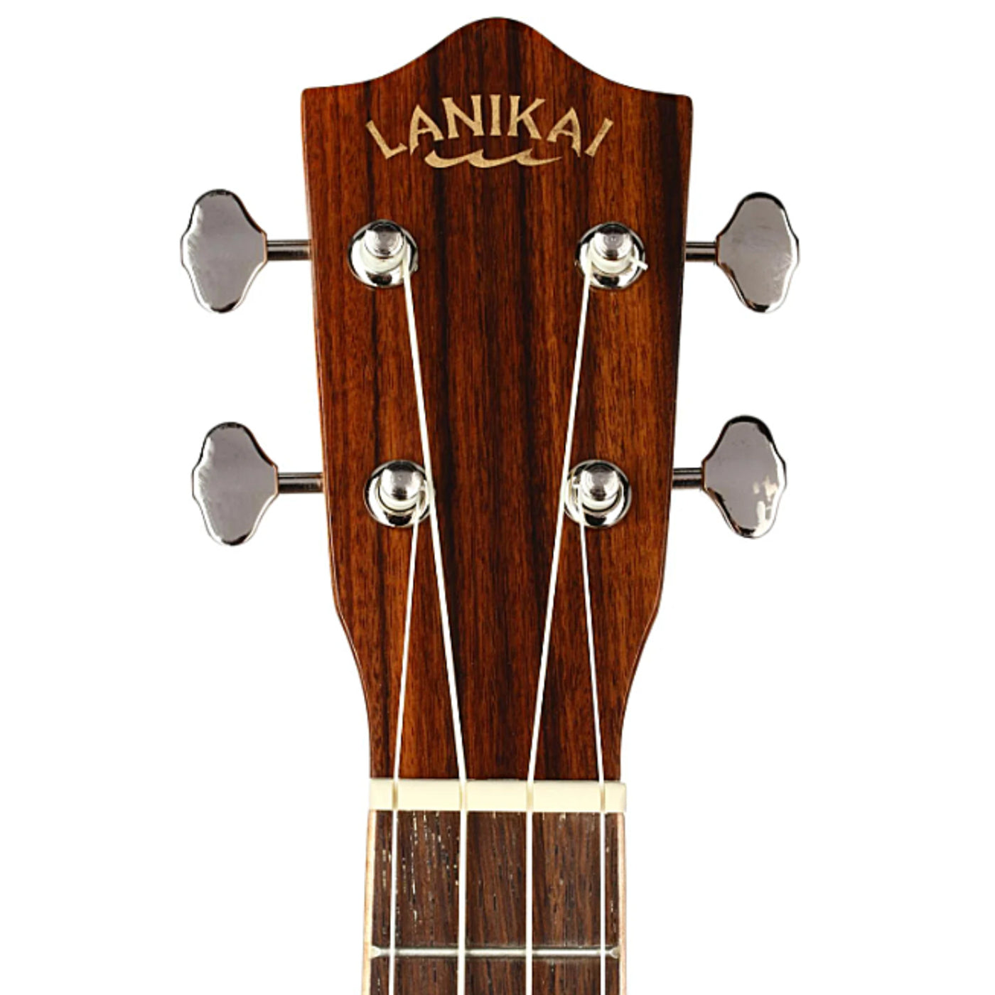 Lanikai MRS-CEC 4 String Ukulele, All Solid Morado Concert Cutaway Ukulele, Acoustic-Electric Ukulele, Natural