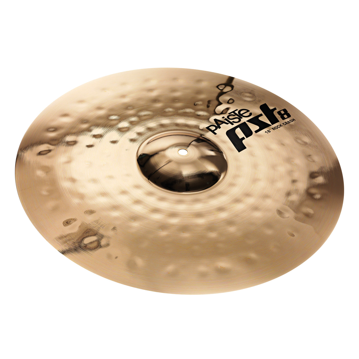 Paiste Reflector Rock Crash Cymbal, PST 8 Series, Percussion Instrument for Drums, 18"