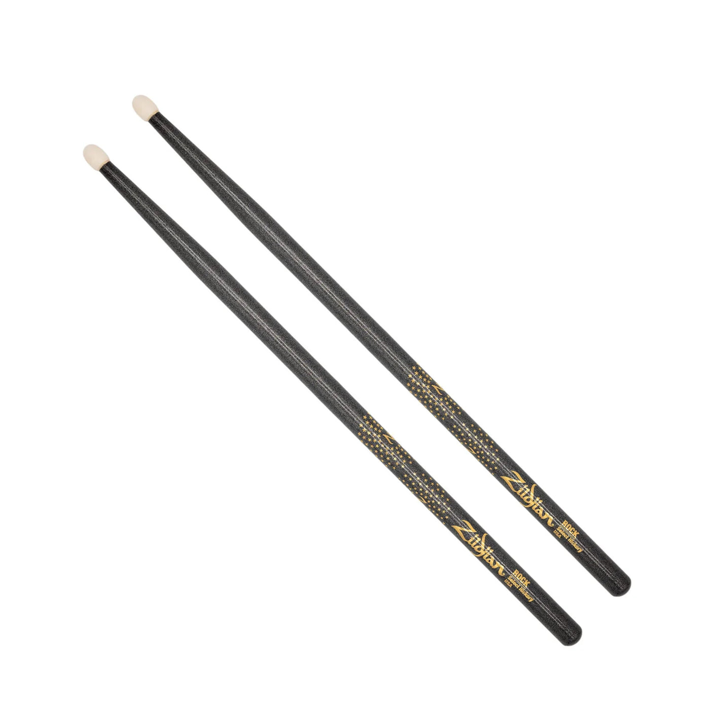 Zildjian Z Custom Limited-Edition Drumsticks - Rock, Nylon Tip, Black Chroma (ZRKCBN-ZC)