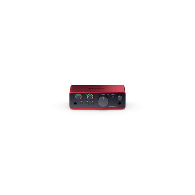 Focusrite Scarlett Solo (4th Gen) USB Audio Interface, Professional Quality Audio Equipment for Studio Musicians, Guitarists, & Producers