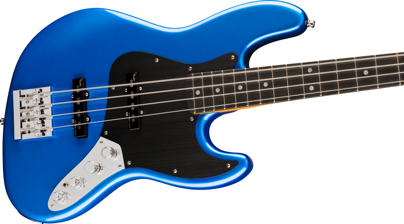 Fender American Ultra II Jazz Bass, Ebony Fingerboard, Noble Blue