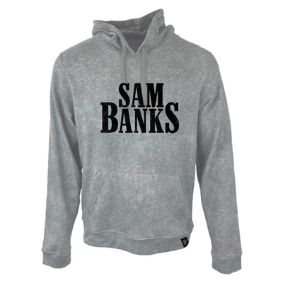 Sam Banks - Logo Hoodie - Vintage Gray