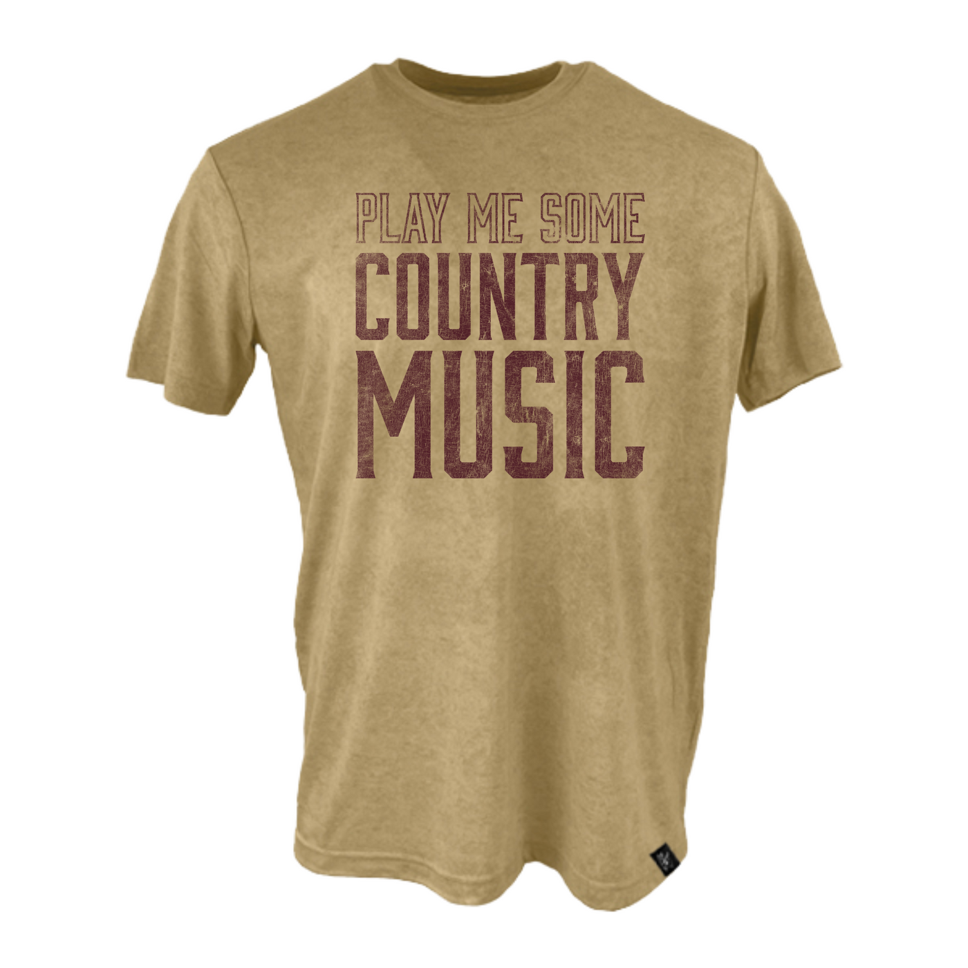 Play Me Some Country Music - Shirt - Vintage Khaki