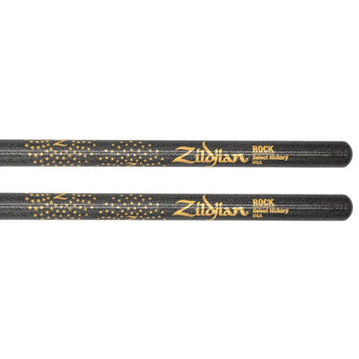 Zildjian Z Custom Limited-Edition Drumsticks - Rock, Nylon Tip, Black Chroma (ZRKCBN-ZC)