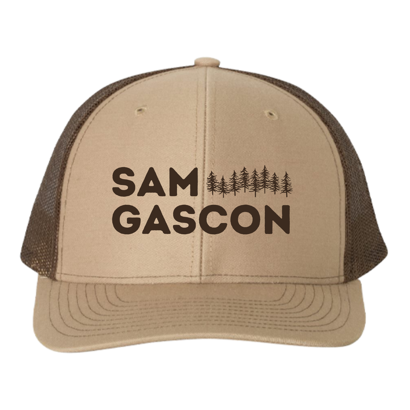 Sam Gascon - Stacked Logo Hat - Khaki