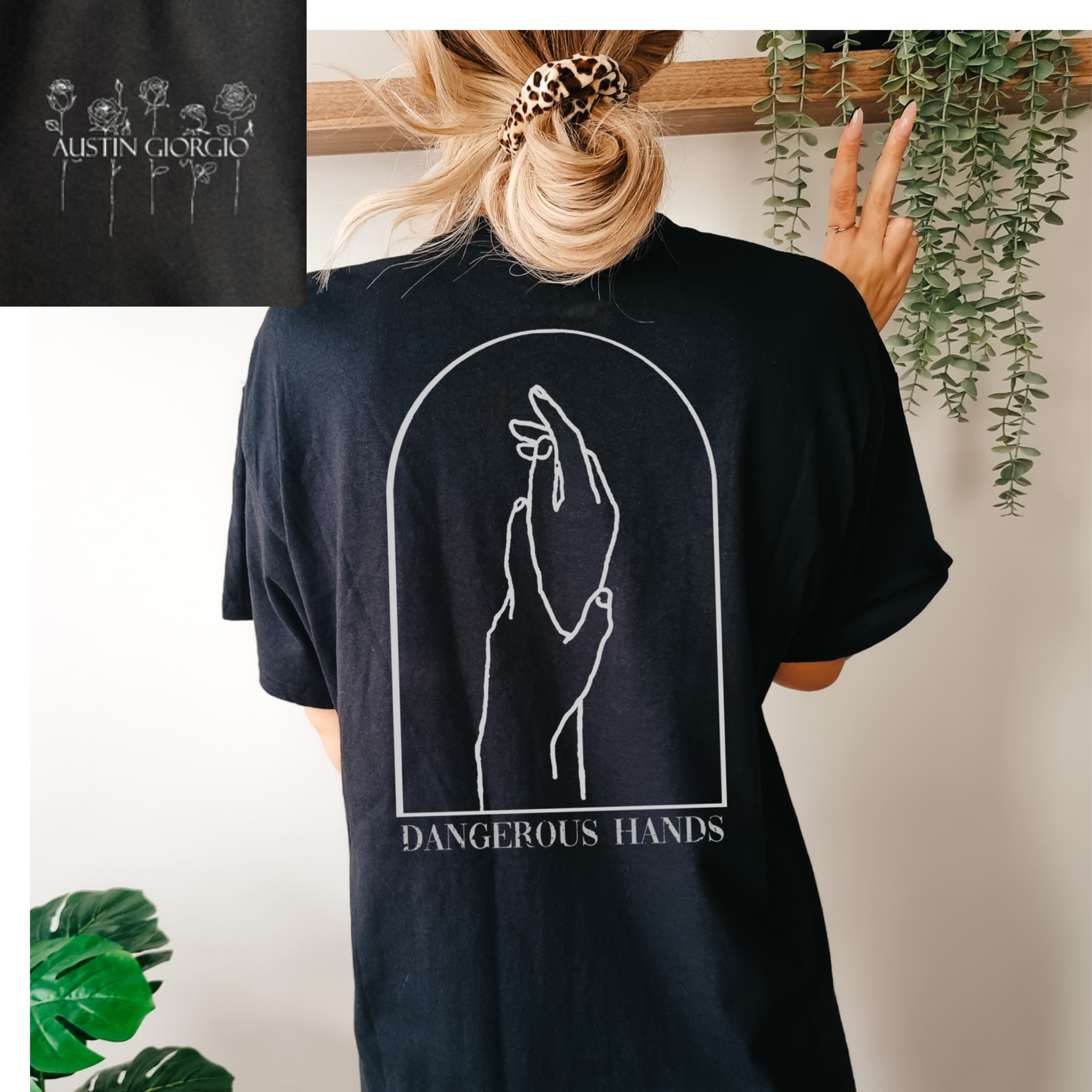 Austin Giorgio "Dangerous Hands" Vintage Black Shirt – Interstate Music