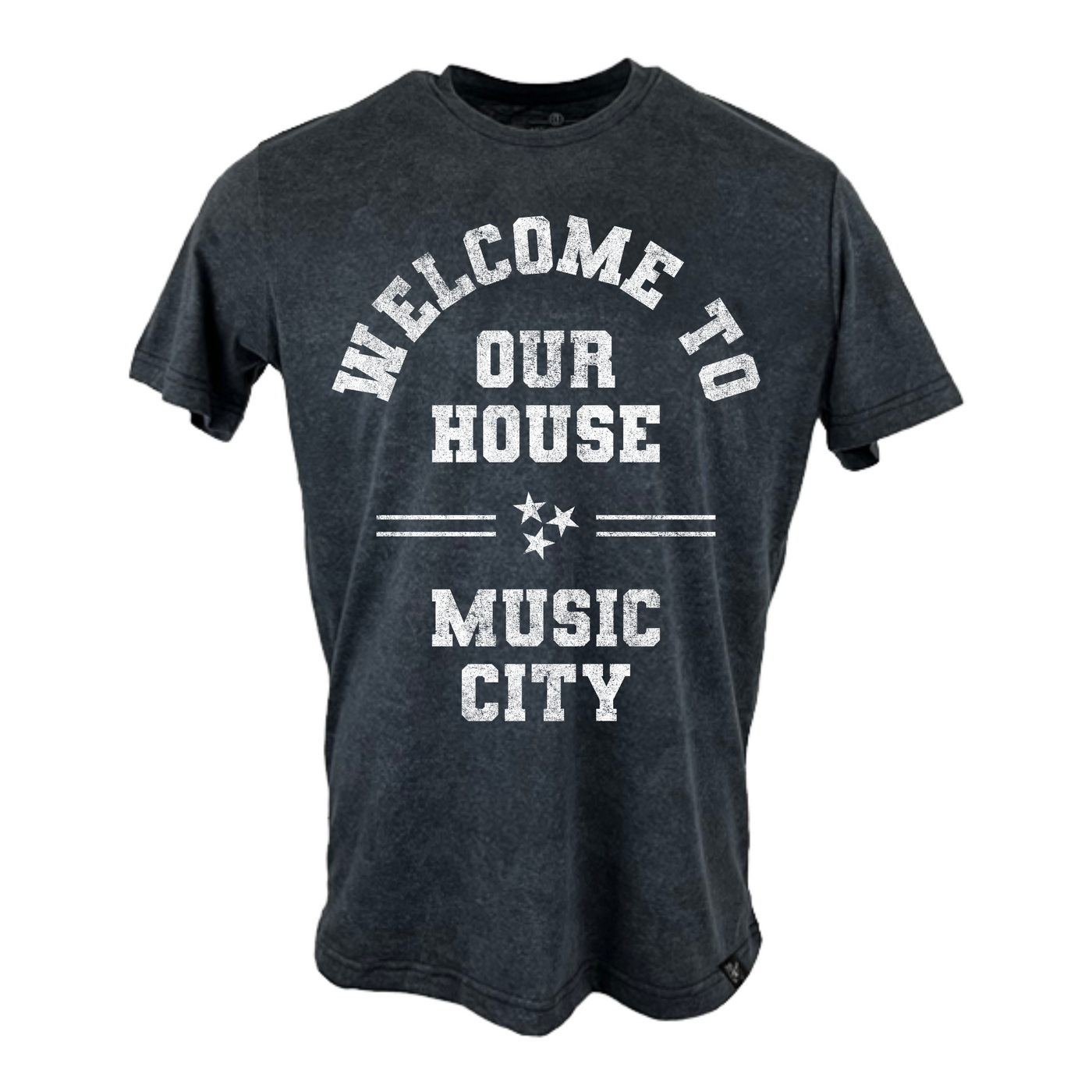 THE 615 HOUSE - Welcome To Our House T-Shirt: Vintage Black