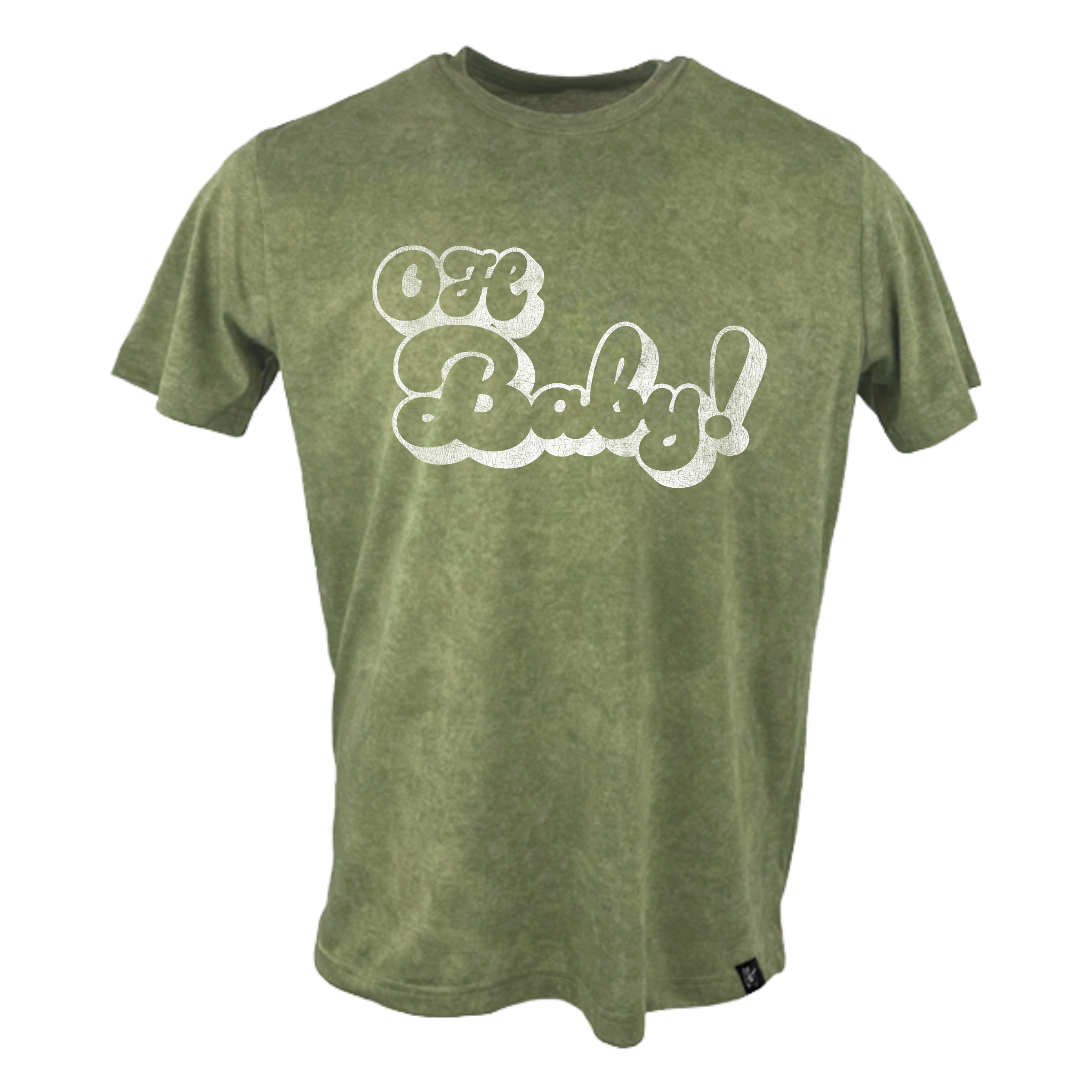 Justin Chopelas - Oh Baby! T-Shirt - Vintage Green – Interstate Music