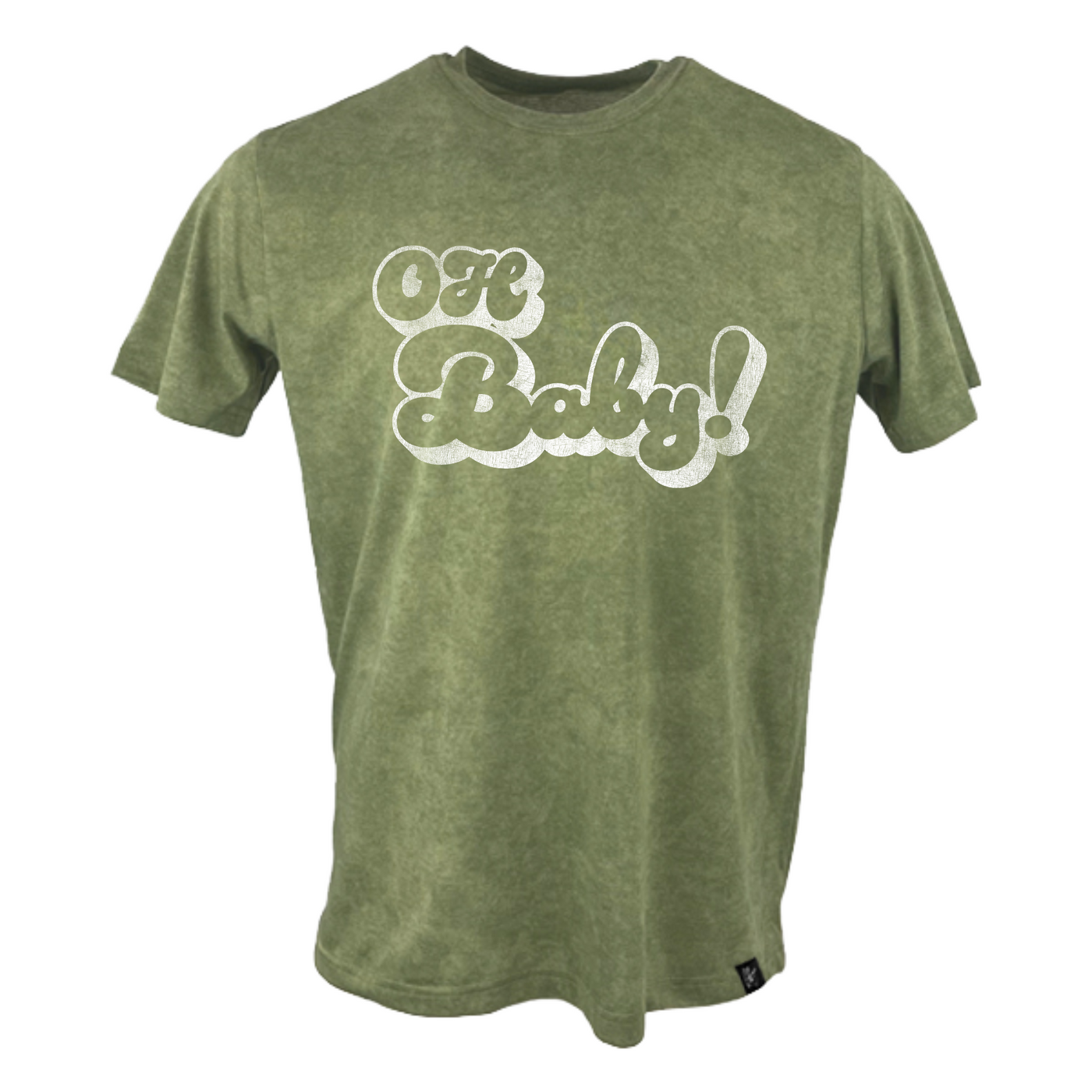 Justin Chopelas - Oh Baby! T-Shirt - Vintage Green