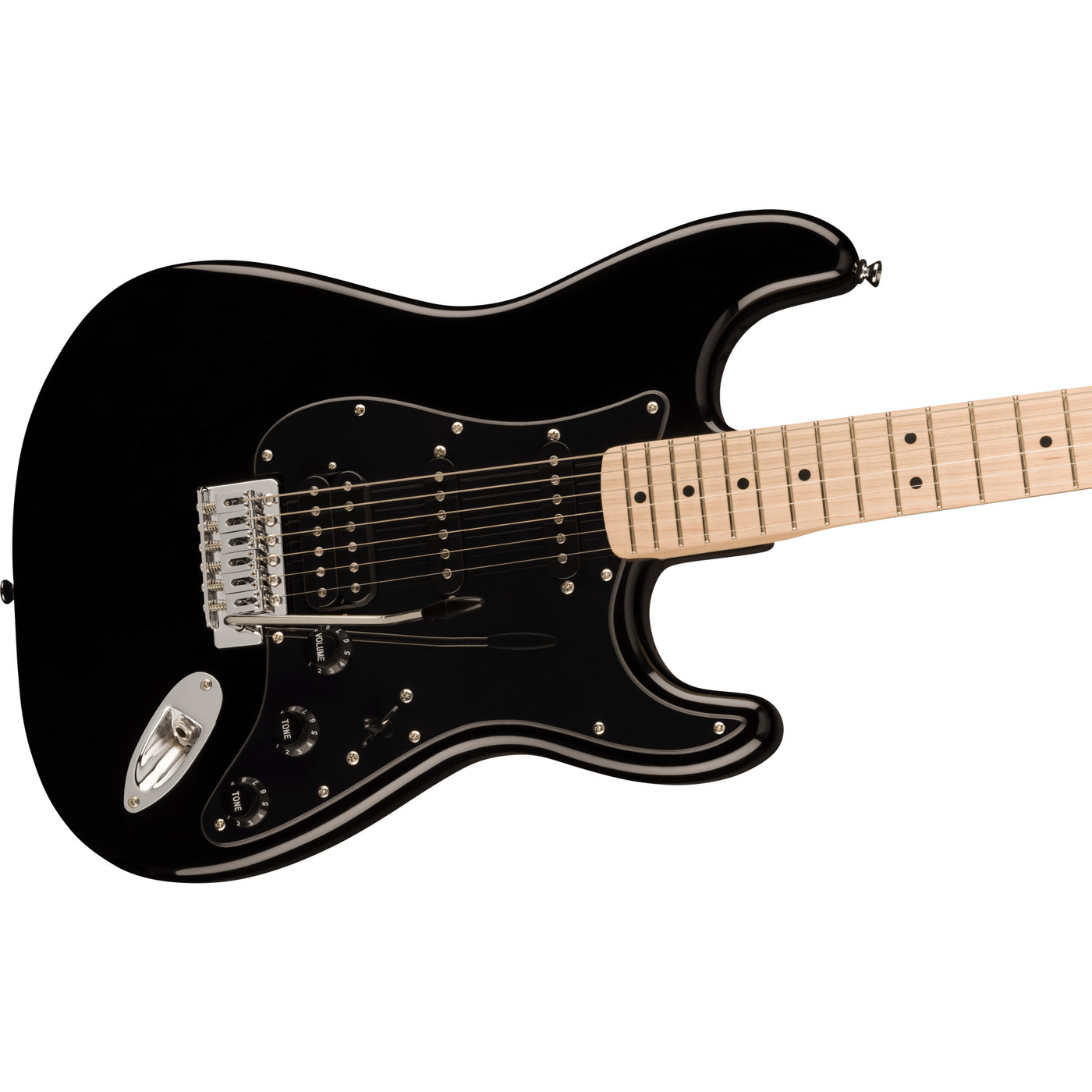 Squier Sonic Stratocaster HSS Electric Guitar, Black (0373203506)
