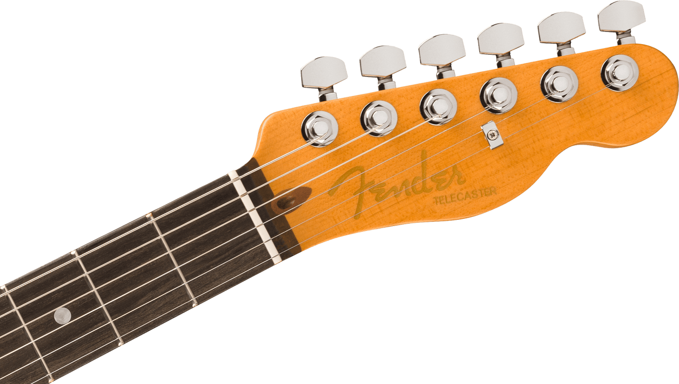 Fender American Ultra II Telecaster, Ebony Fingerboard, Texas Tea