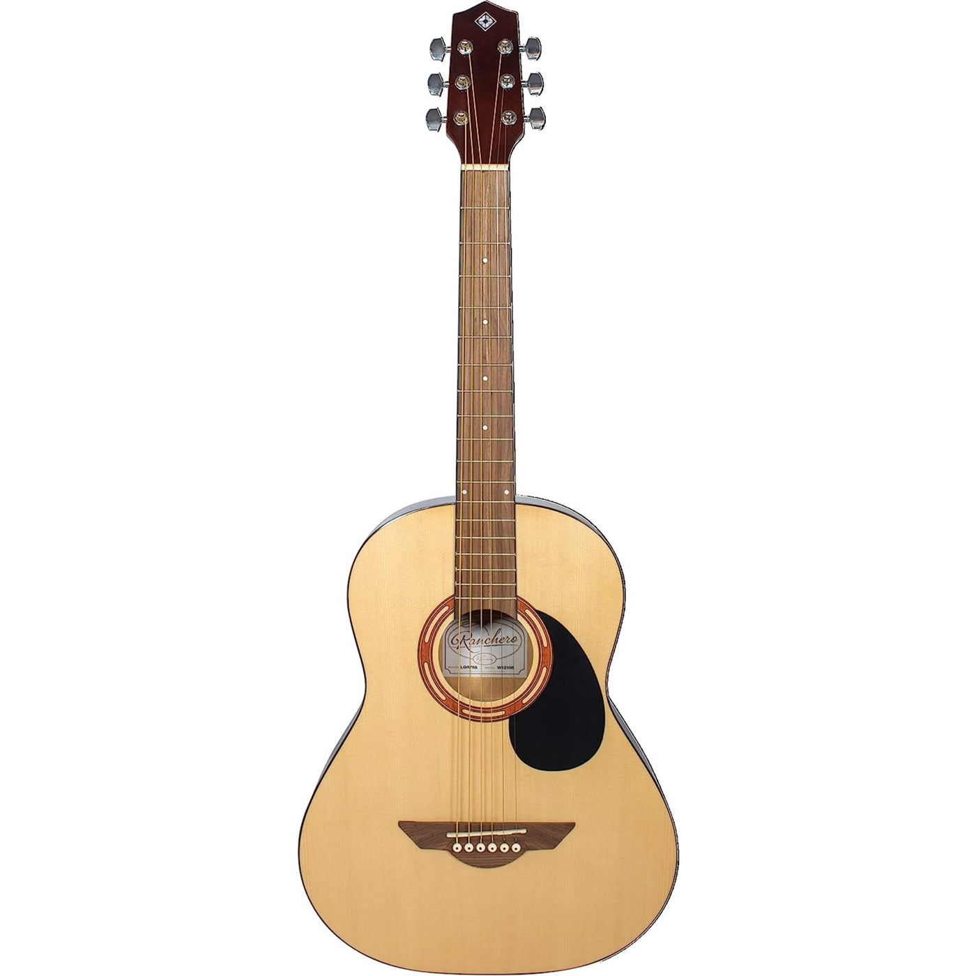 H. Jimenez LGR75S 3/4 Size Steel String Guitar, Ranchero Series with Gig Bag