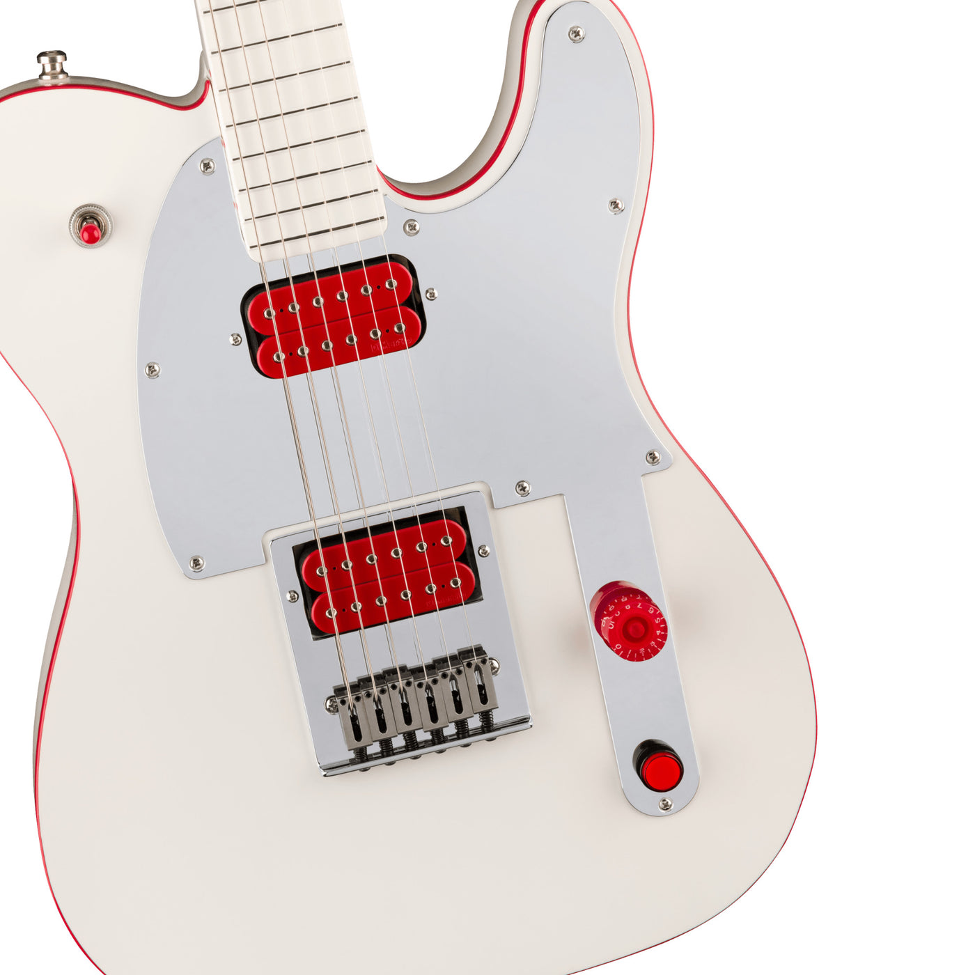 Fender John 5 Ghost Telecaster with Maple Fingerboard, Arctic White (0111052880)