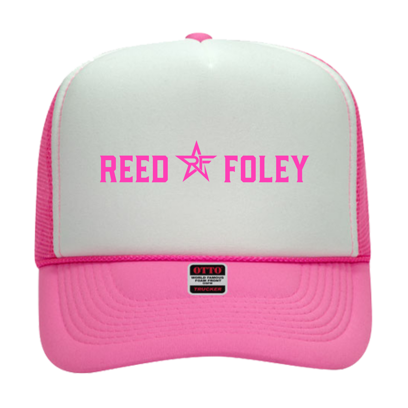 Reed Foley - Logo Hat - Neon Pink