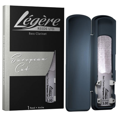 Legere European Cut Bass Clarinet Reeds, 3.00