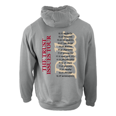 Belles - Trust Issues Tour Hoodie - Vintage Gray