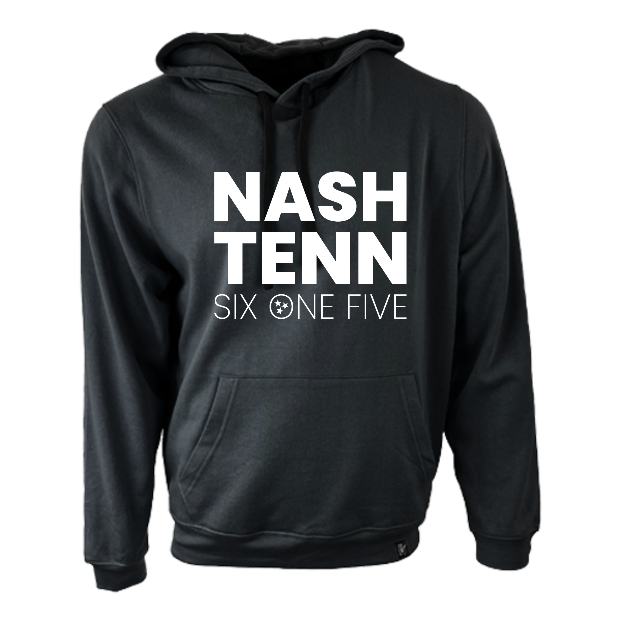 Nash Tenn Six One Five - Hoodie - Solid Black – Interstate Music