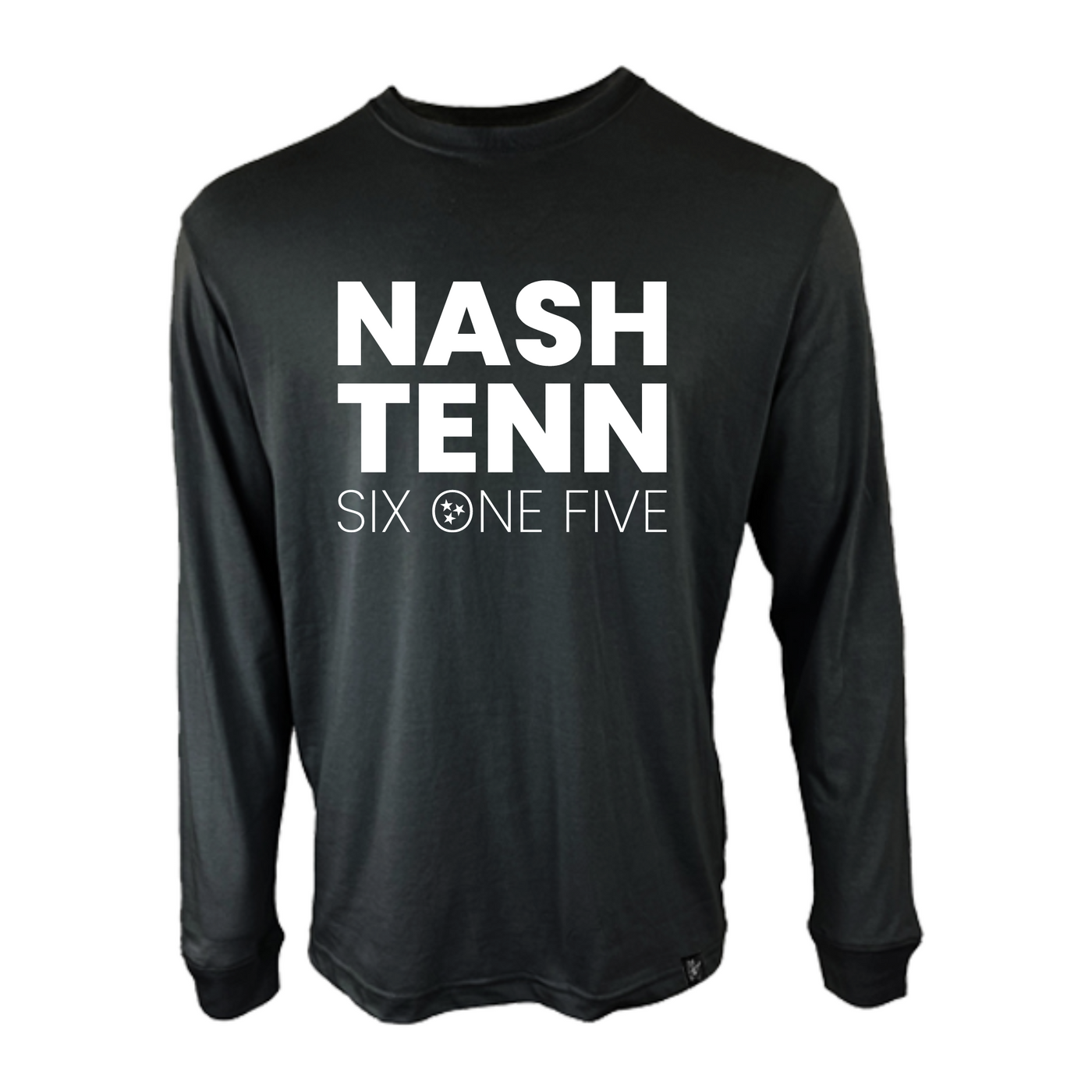 Nash Tenn Six One Five - Long Sleeve - Solid Black