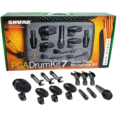 Shure 7-piece Drum Microphone Kit (PGADRUMKIT7)