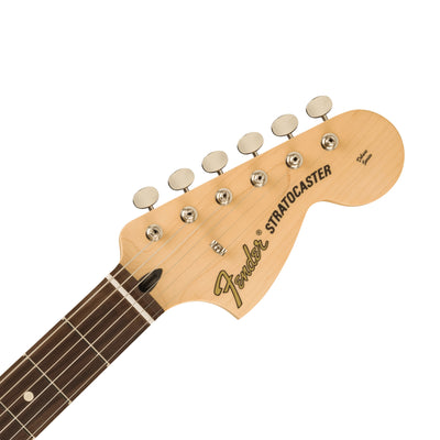 Fender Limited Edition Tom DeLonge Stratocaster Electric Guitar, Graffiti Yellow (0148020363)
