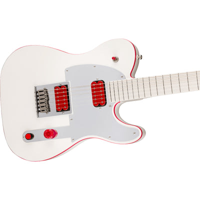 Fender John 5 Ghost Telecaster with Maple Fingerboard, Arctic White (0111052880)